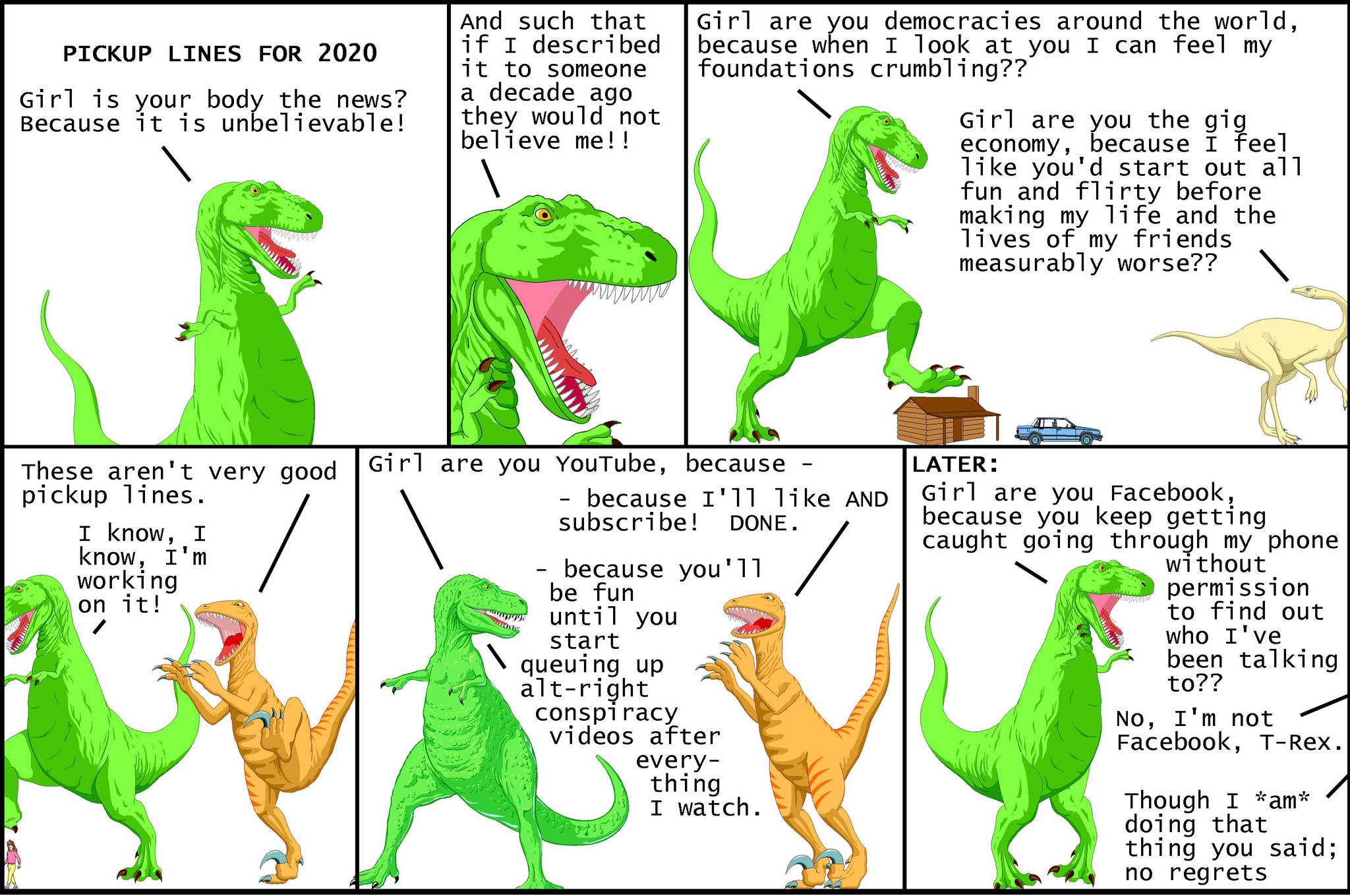 Ryan North’s “Dinosaur Comics” has been a web comic mainstay since 2003. (Courtesy Photo | Ryan North)