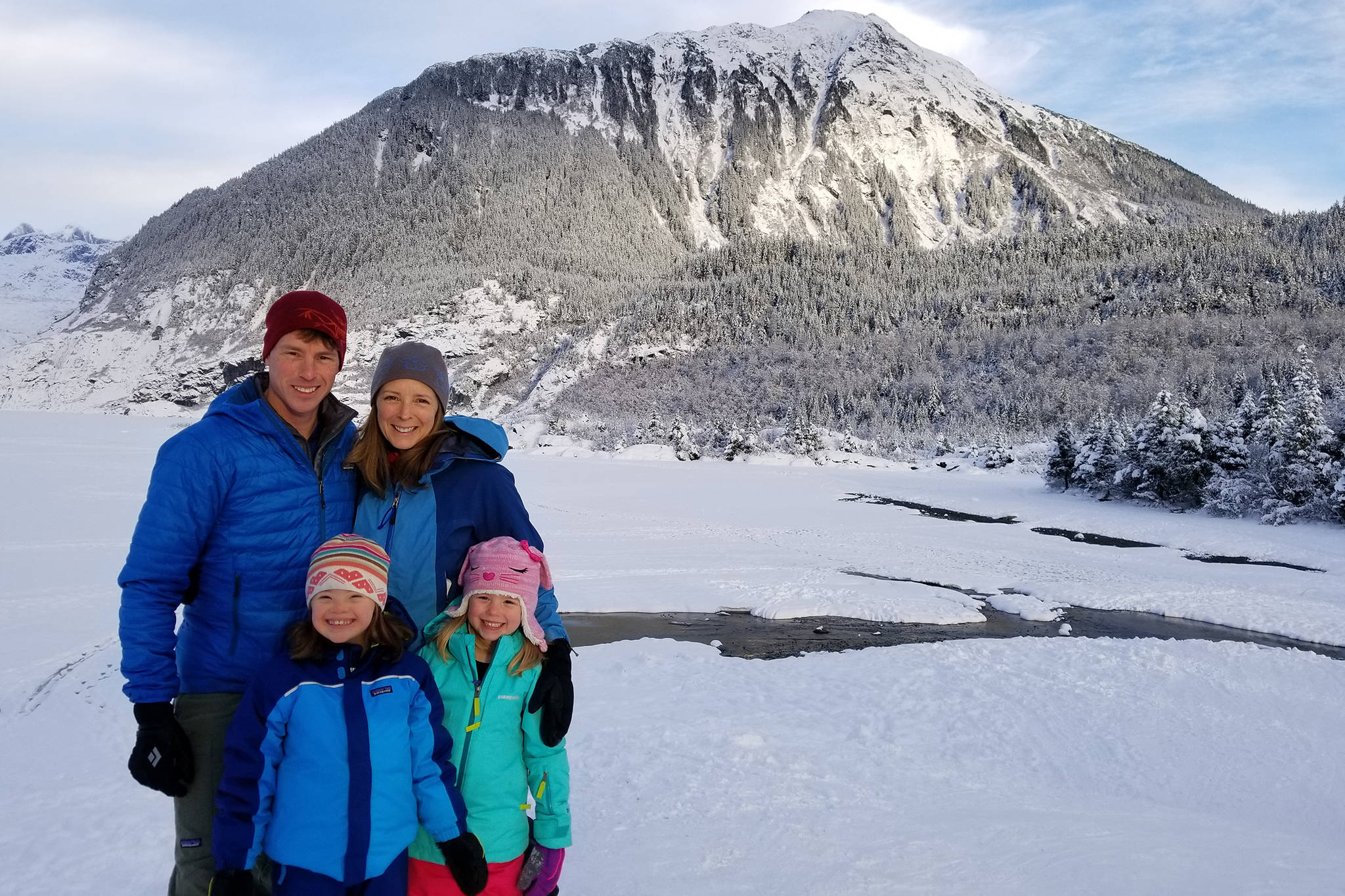 Bill Dean is pictured with his wife Ruth and their two children in this November 2018 photo. (Courtesy photo | Dean family)