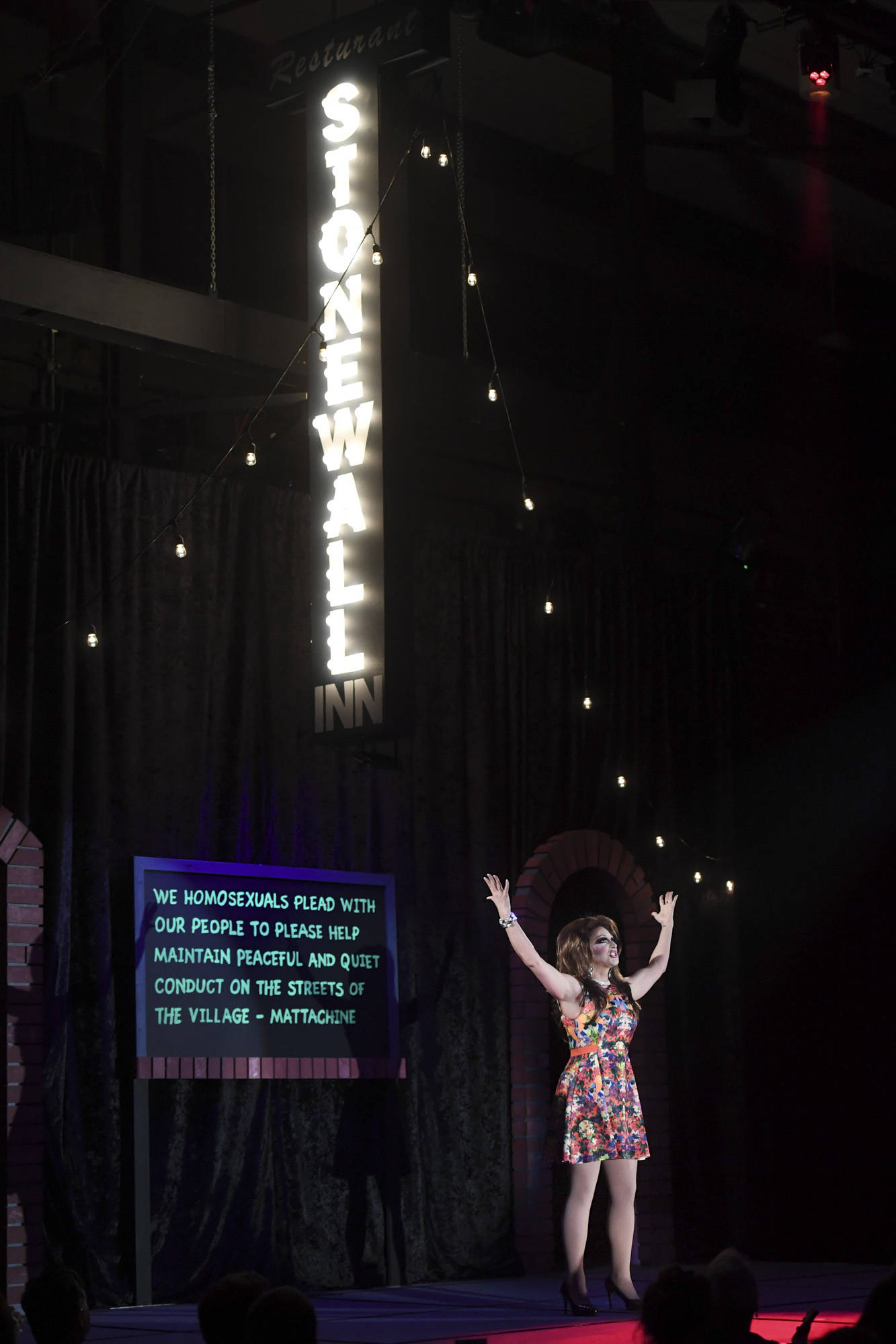 Gigi Monroe presents the 5th annual GLITZ Drag Show in honor of the 50th Anniversary of the Stonewall Riots and Juneau Pride Kickoff! at Centennial Hall on Friday, June 14, 2019. (Michael Penn | Juneau Empire)
