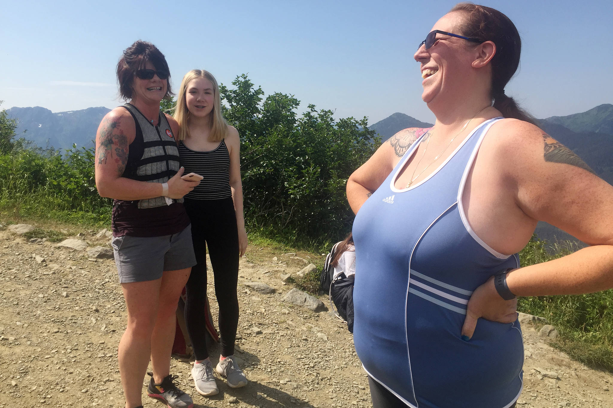 Cops top Mount Roberts to remember fallen officers