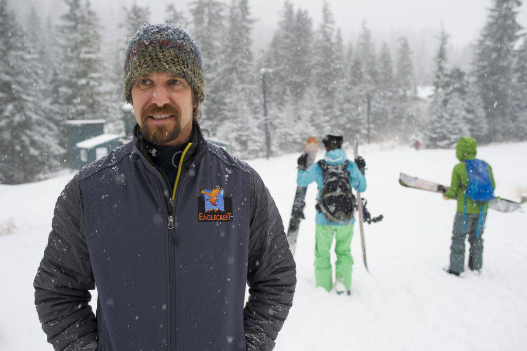 Eaglecrest Ski Area general manager Dave Scanlan, pictured in the winter of 2017, is planning a handful of public meetings to discuss Eaglecrest’s plans to offer more summer activities. (Michael Penn | Juneau Empire File)