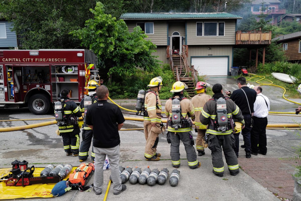 Firefighter saves pitbull in Douglas house fire Juneau Empire