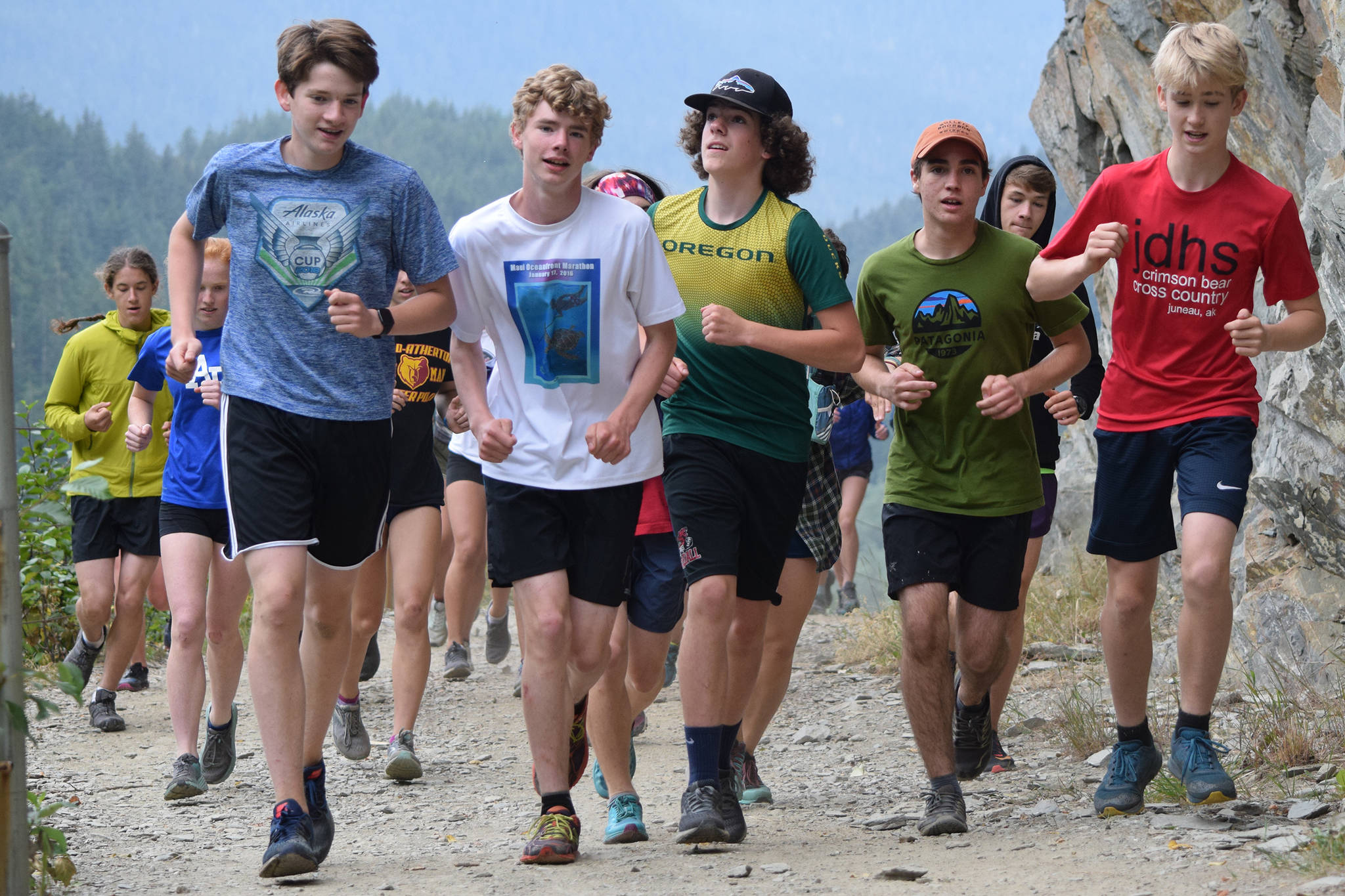 A taste of trail running: Juneau camp attracts youth runners from all over