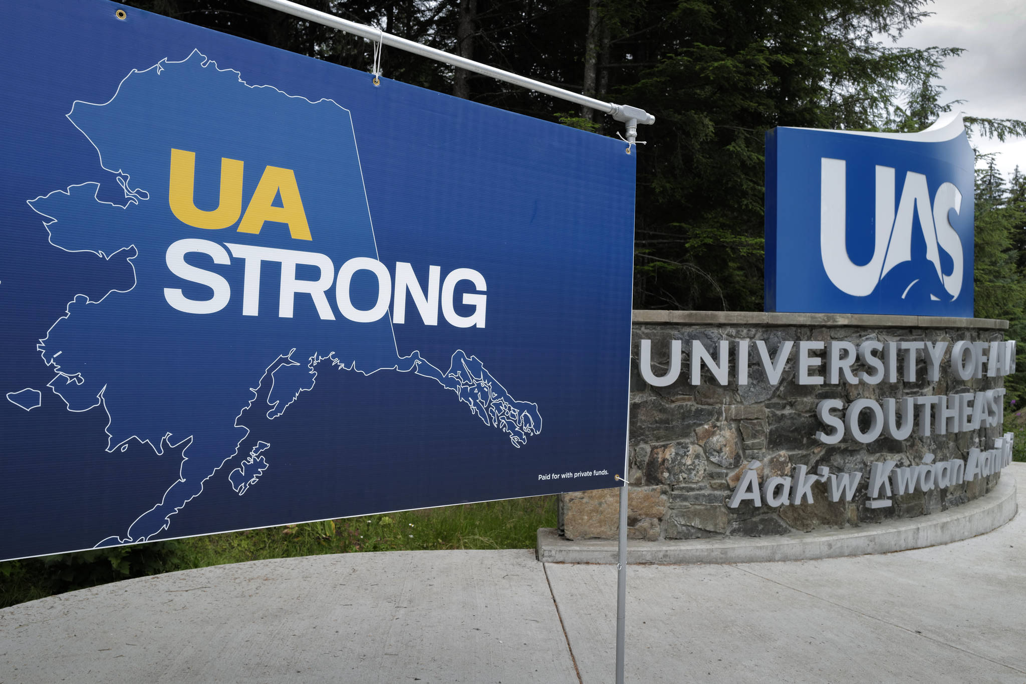 The University of Alaska has started a new Facebook page, UA Strong, for Alaskans to follow the state budget process, and learn about the impacts of proposed cuts on the University of Alaska. (Michael Penn | Juneau Empire)
