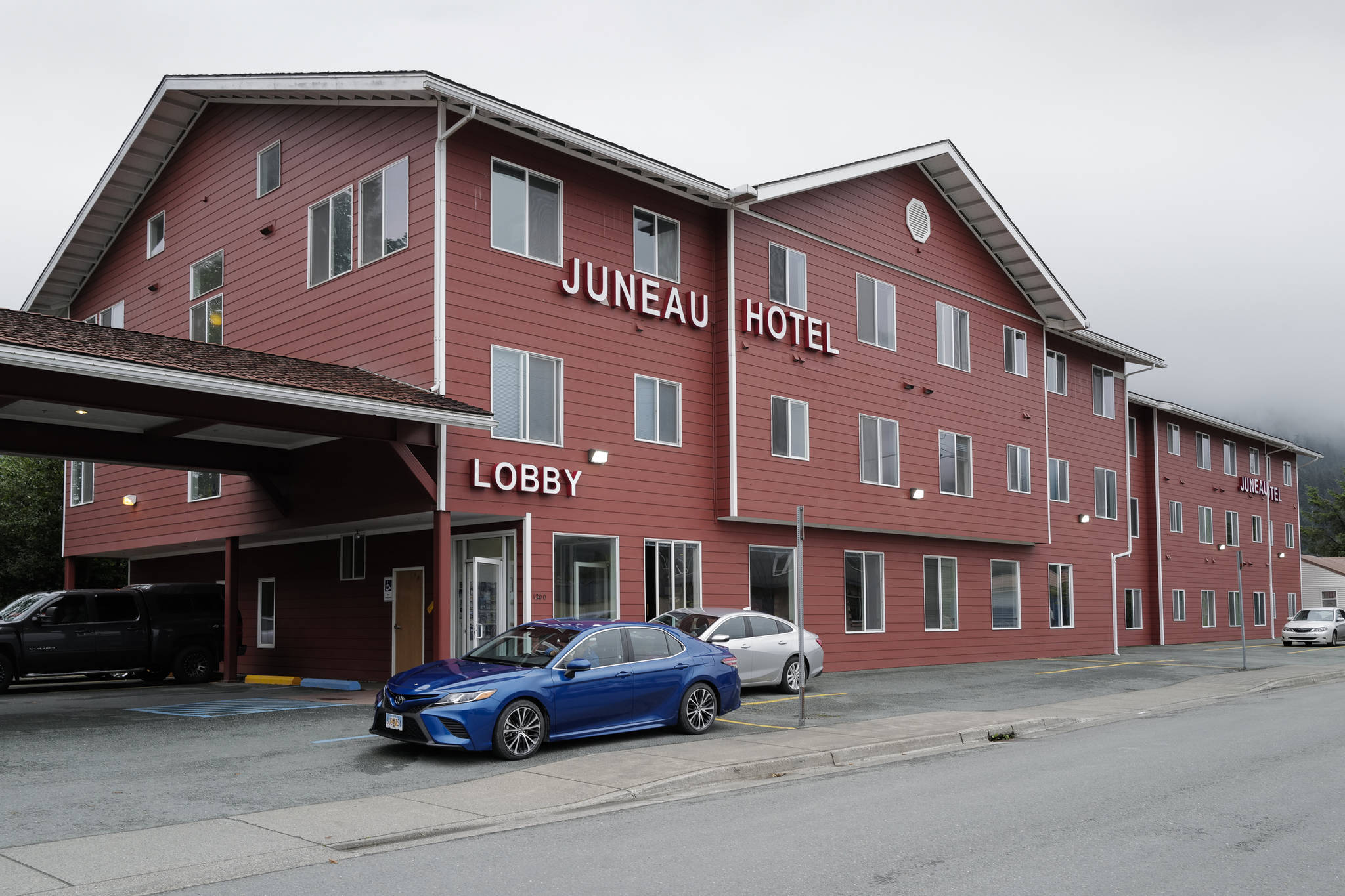 The Juneau Hotel is located on W. 9th Street off of Egan Drive in downtown Juneau. (Michael Penn | Juneau Empire)