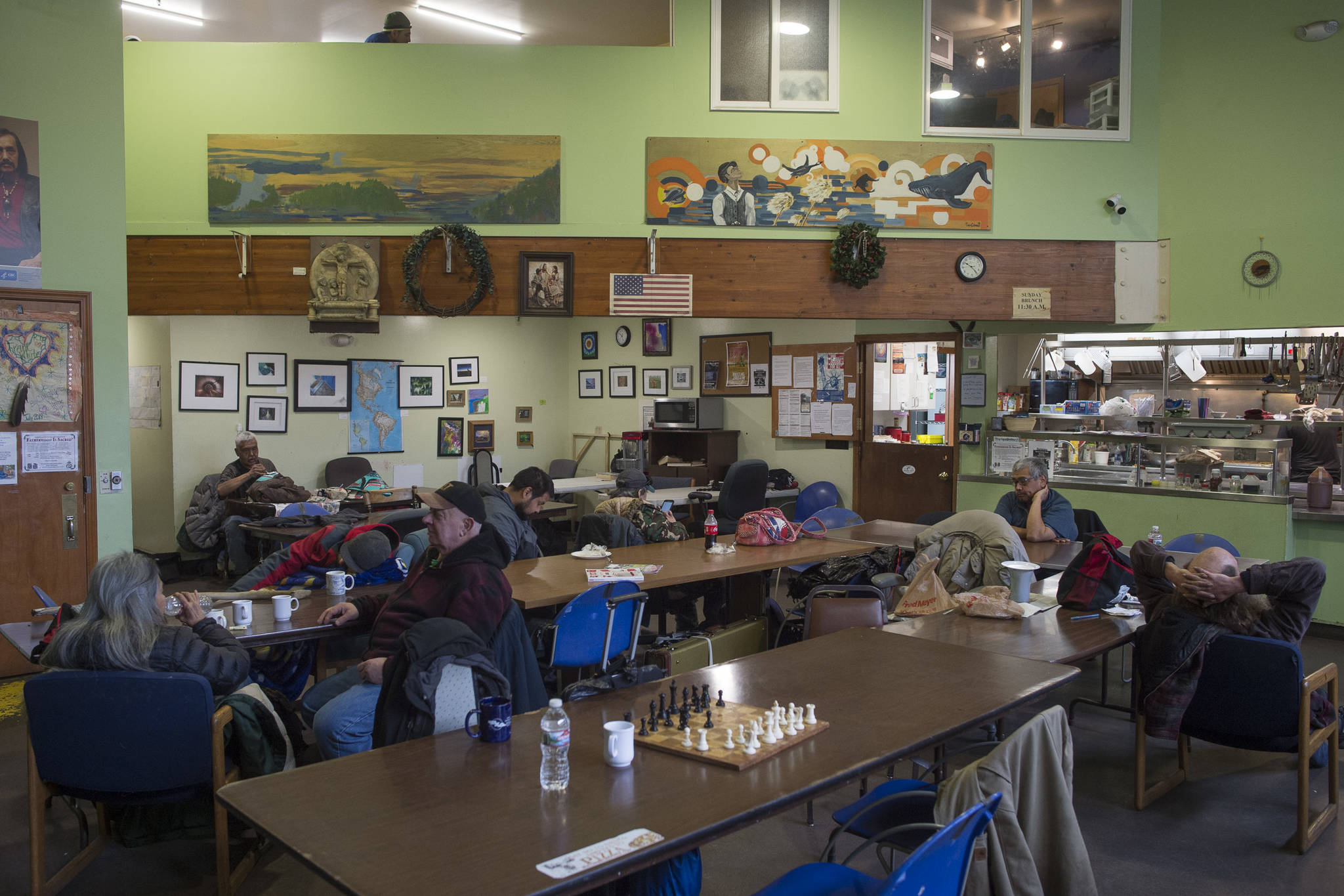The Glory Hall is Juneaus homeless shelter and soup kitchen located on South Franklin Street, pictured here on Friday, March 15, 2019. (Michael Penn | Juneau Empire)