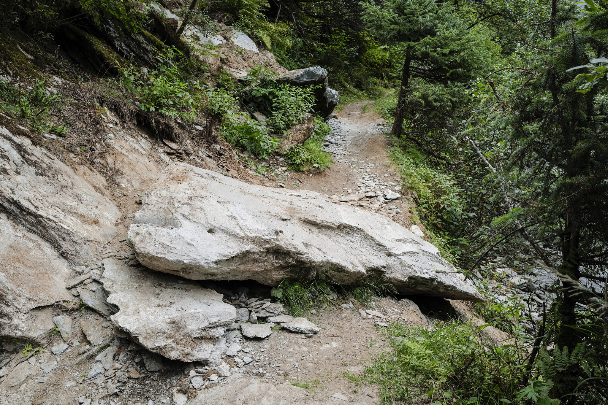 Now you see it, now you don’t: Trail Mix removes 4-ton boulder from trail