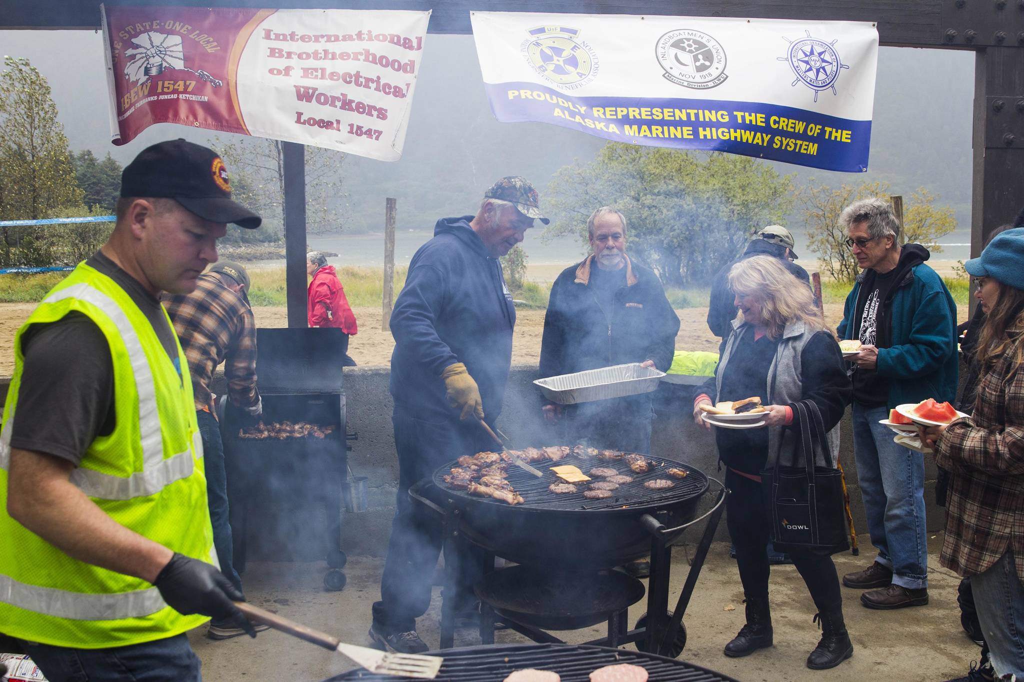 The Juneau Central Labor Council held its annual Labor Day picnic for Juneau residents at Savikko Park, Sept. 2, 2019. (Michael S. Lockett | Juneau Empire)