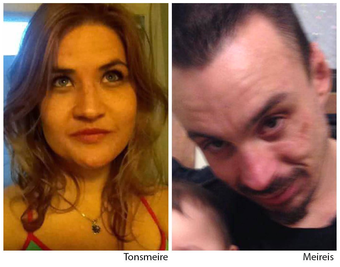 Elizabeth Tonsmeire, 34, and Robby Meireis, 36, were killed in a double murder in Douglas in 2015.