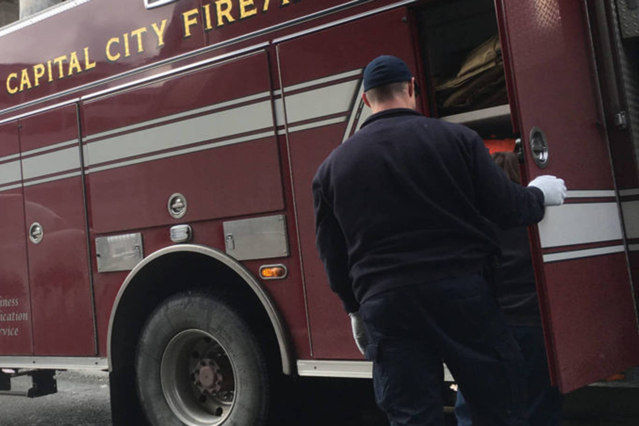 Firefighters respond to early morning flames in Mendenhall Valley