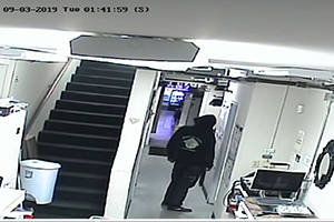 Juneau Police Department is looking for a man JPD suspects of breaking into a downtown business and stealing more than $5,000 worth of controlled drugs. (Courtesy Photo | Juneau Police Department)