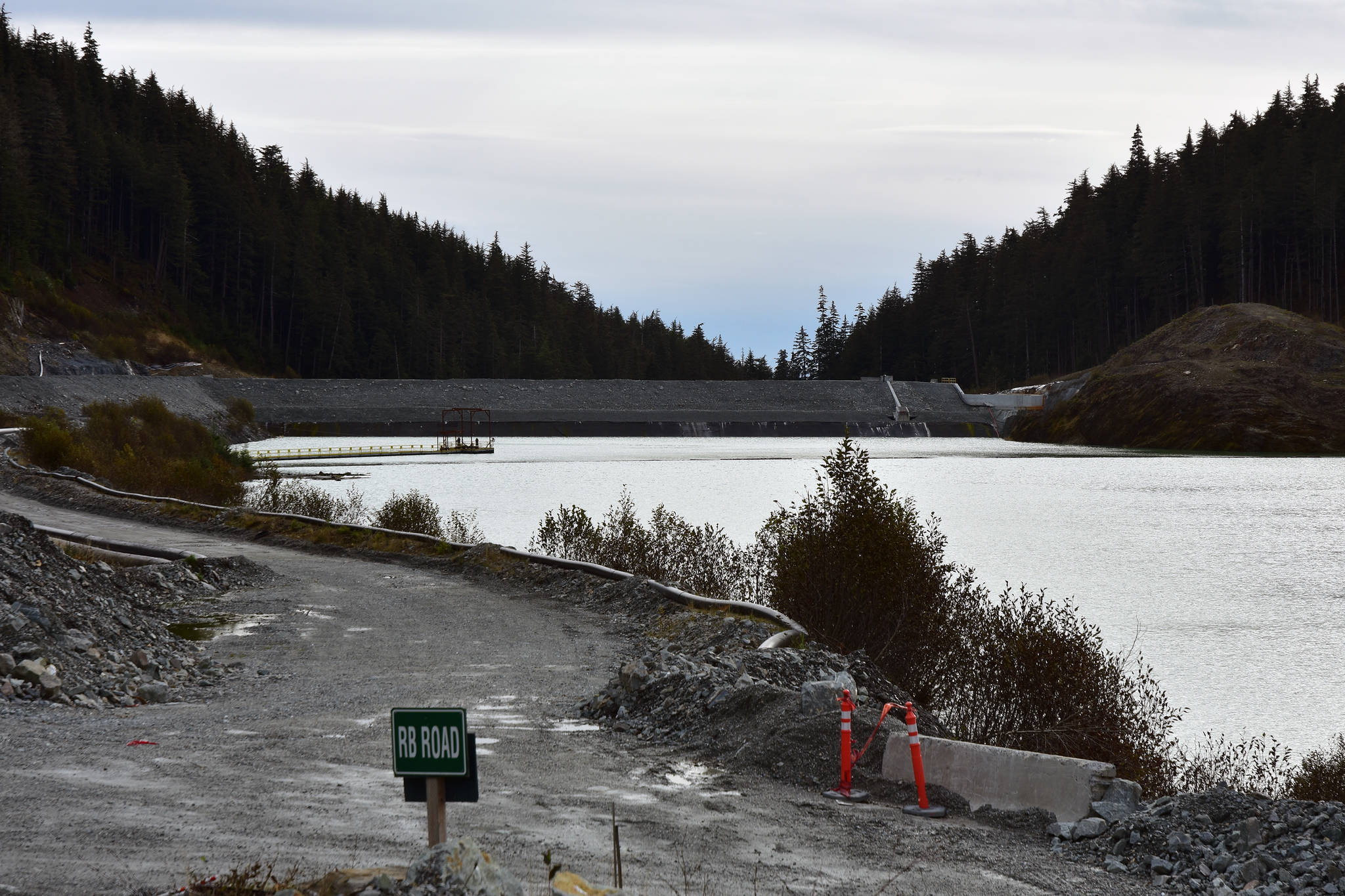 The Tailings Treatment Facility at Kensington Gold Mine on Monday, Oct. 14, 2019. (Peter Segall | Juneau Empire)