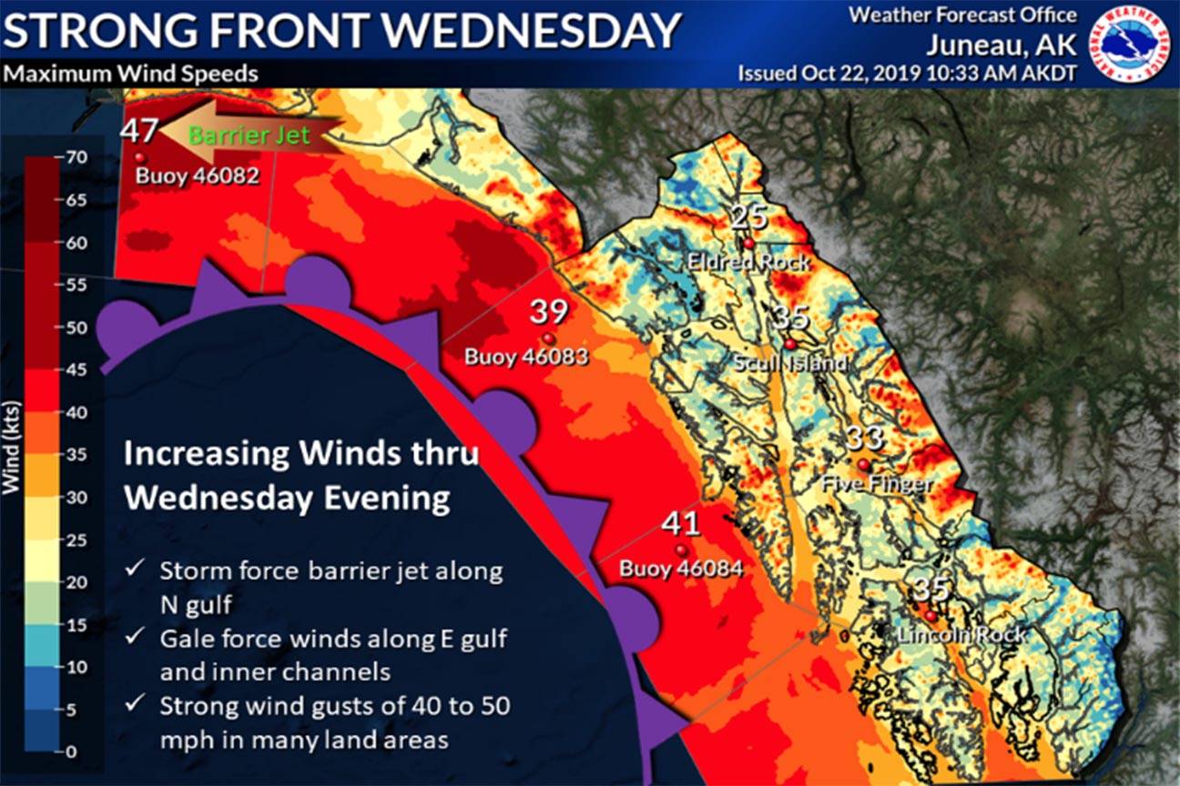 Gale warning issued for Southeast