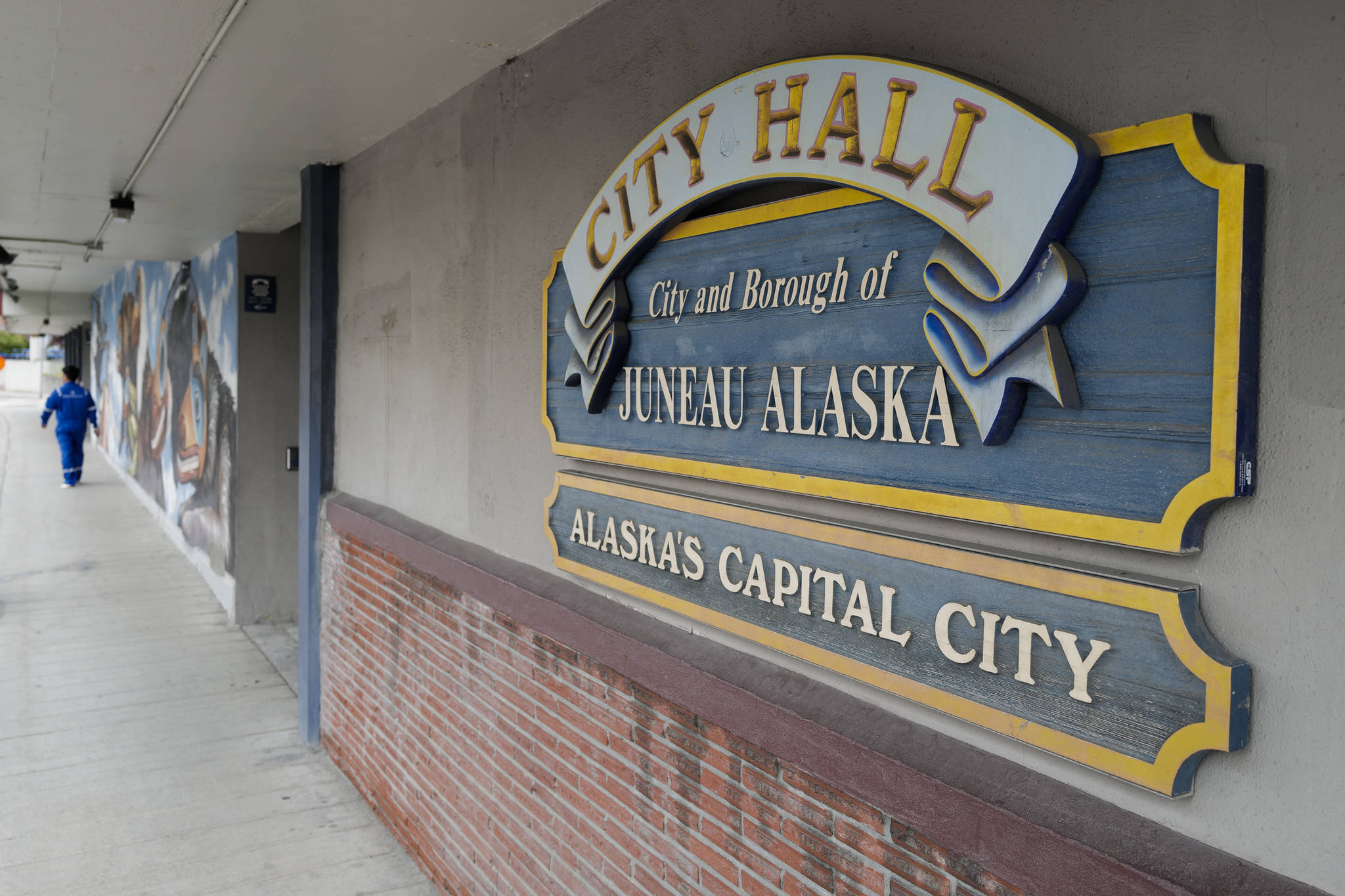 Juneau’s City Hall on Wednesday, Sept. 4, 2019. (Michael Penn | Juneau Empire File)
