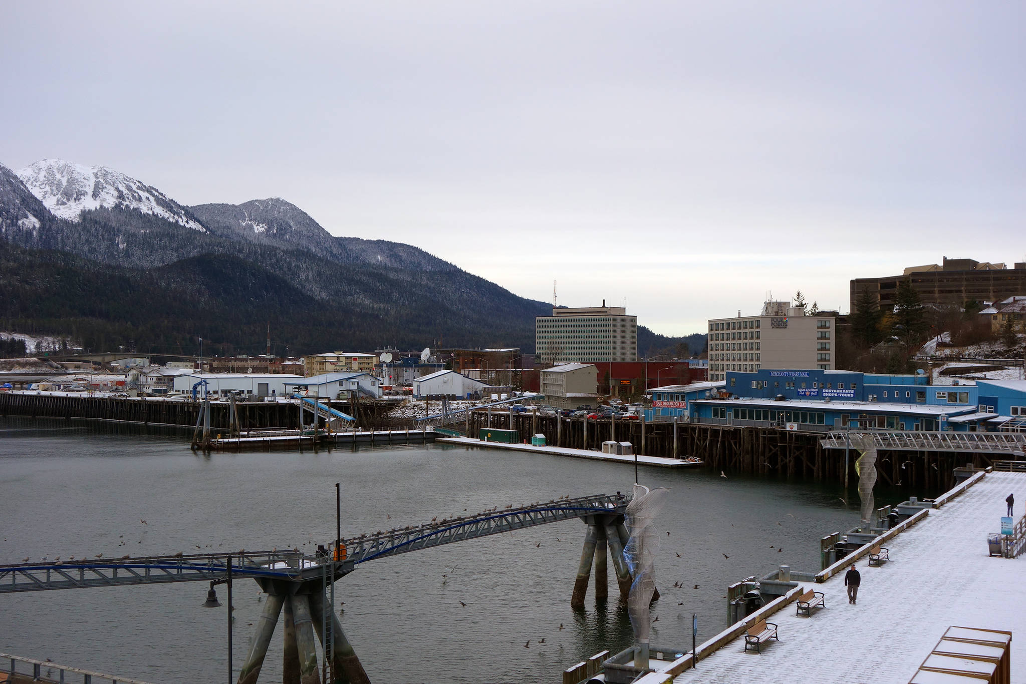 A recent sale of waterfront property to Norwegian Cruise Lines will likely have a ripple effect on the assessed value of waterfront property in Juneau. Alaska is a so-called “non-disclosure” state, so typically sales property transaction prices aren’t shared with the public, but bids for land previously owned by Alaska Mental Health Trust Authority were publicly unsealed in September. (Ben Hohenstatt | Juneau Empire)