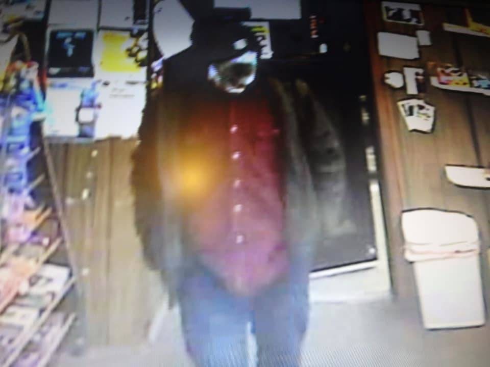 Juneau Police Department wants information about a man who allegedly robbed a liquor store Friday night. (Courtesy Photo | Juneau Police Department)
