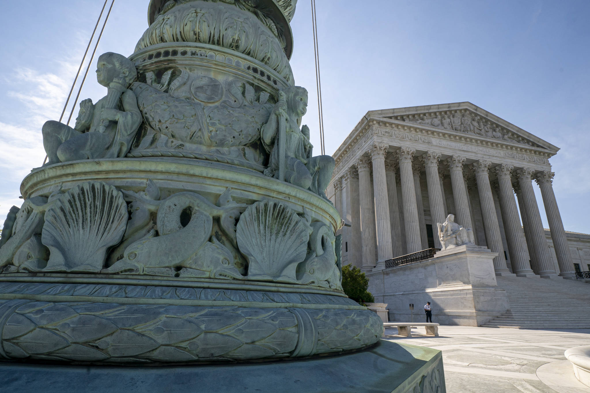In this June 17, 2019 file photo, The Supreme Court is seen in Washington. (AP Photo | J. Scott Applewhite)