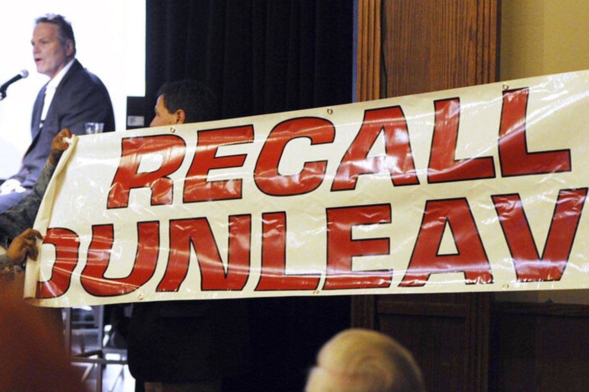 Dunleavy recall opponents plan to drop court fight