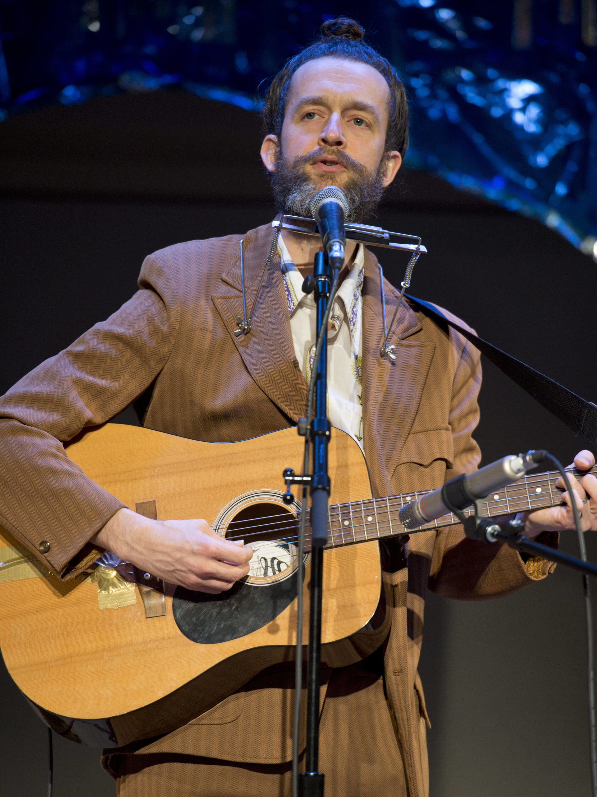 Michael Penn | Juneau Empire File                                 George Kuhar, seen here at the 43rd annual Alaska Folk Festival in April 2017, will perform at Mountainside Open Mic & Art Night at The Rookery Cafe on Wednesday. Details in Wednesday’s listing.