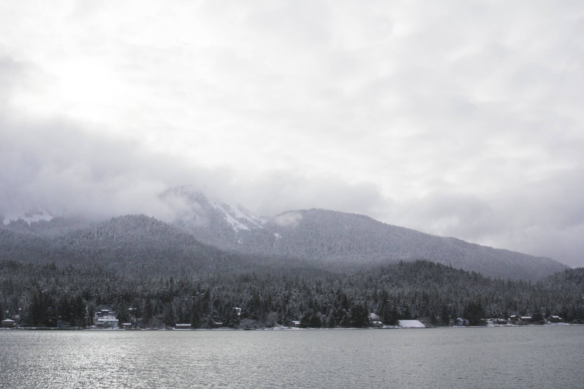 Cold, clear weather is expected for Juneau for the next several days, according to the National Weather Service, on March 11, 2020. (Michael S. Lockett | Juneau Empire)