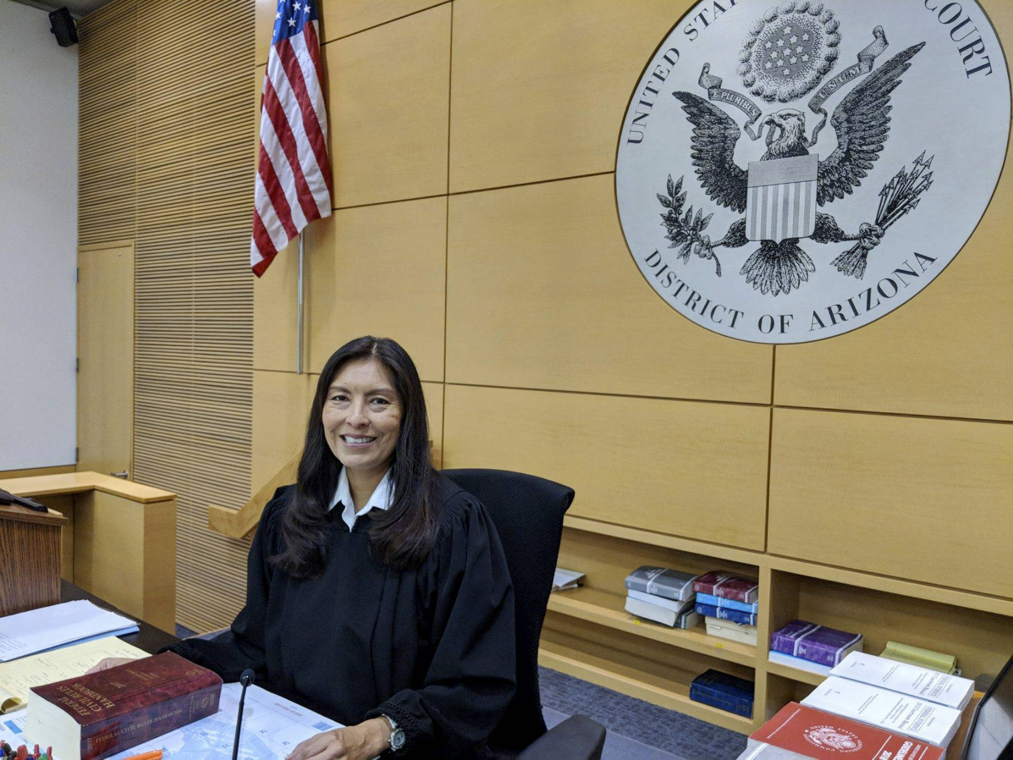 Native American judge blazes trail in federal courts
