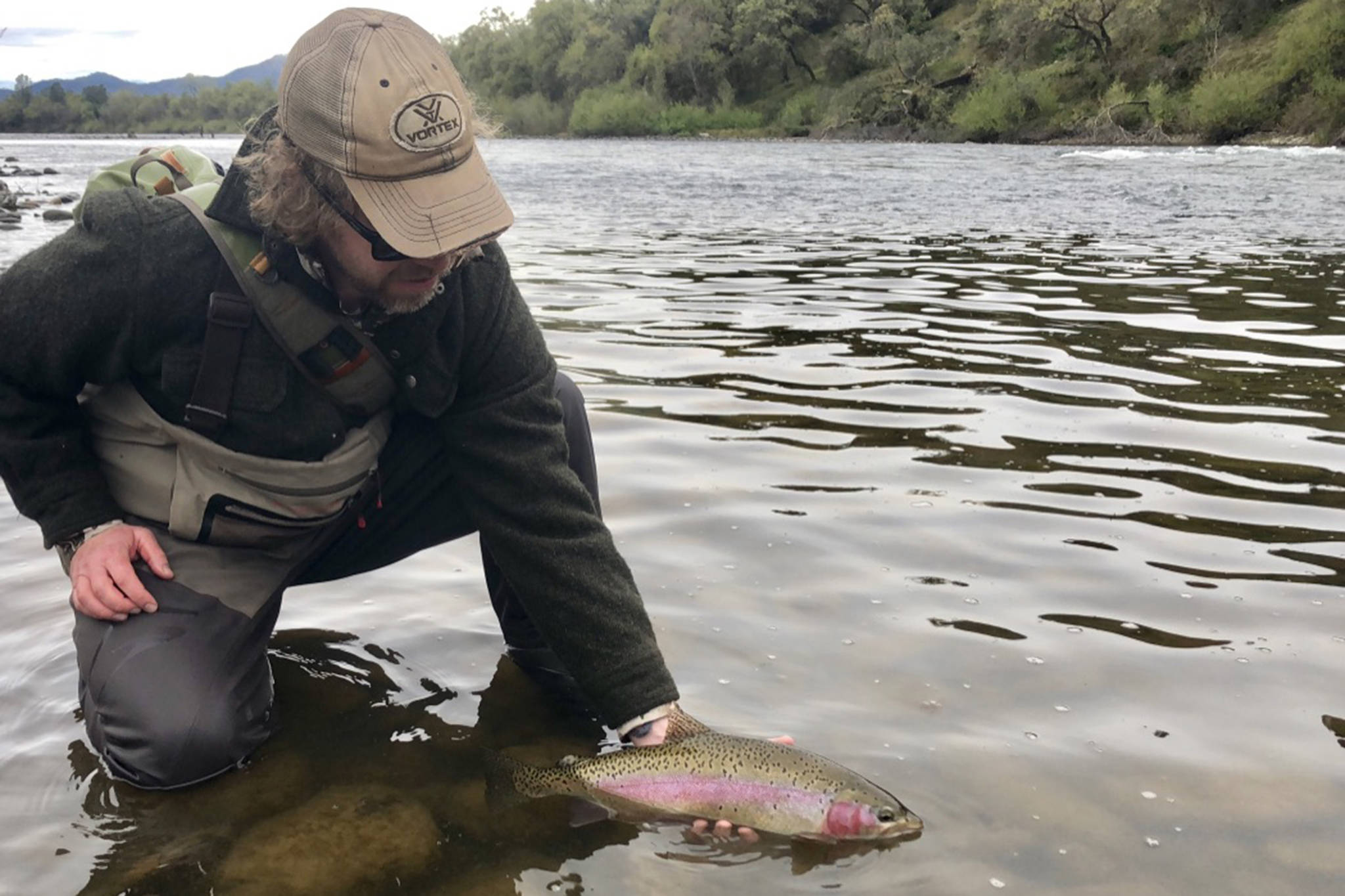 Jeff Lund is nearly finished with his two weeks in quarantine after a week fly fishing with old friends on Northern California Rivers. (Jeff Lund | For the Juneau Empire)