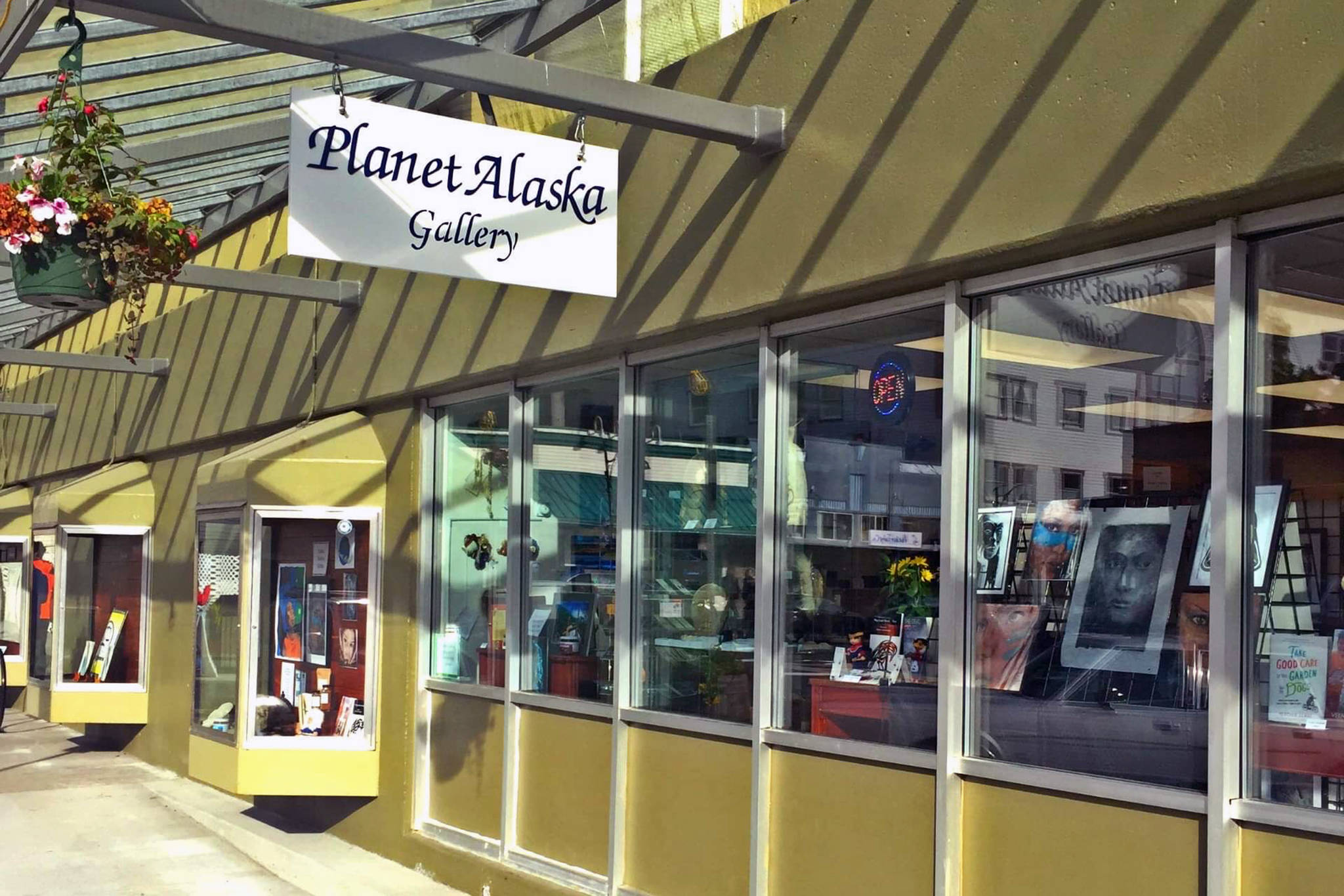 Planet Alaska’s storefront in downtown Juneau. ( Vivian Mork Yéilk’ | For the Capital City Weekly)