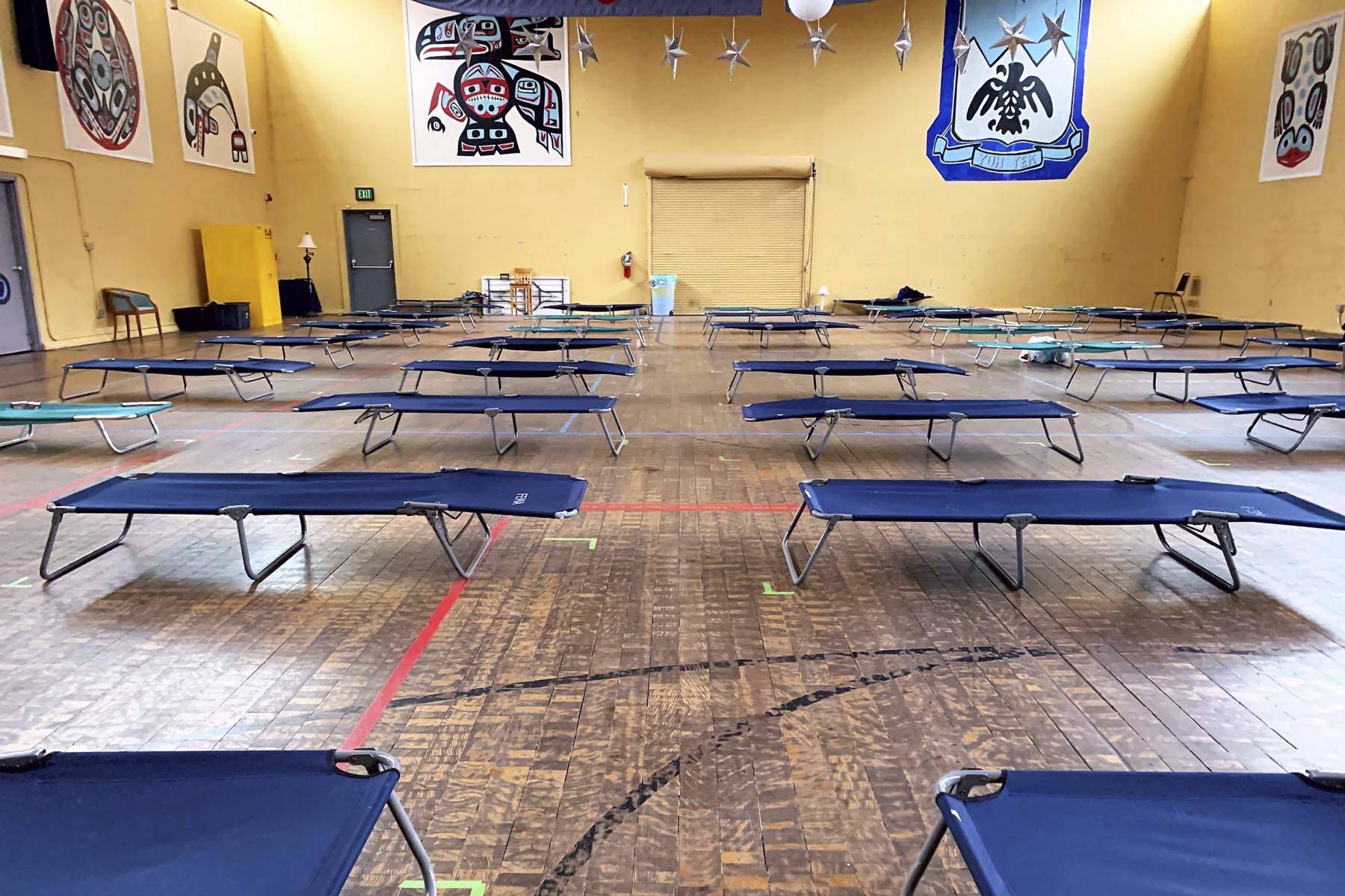 The Juneau Arts and Culture Center is being used as a shelter for Juneau residents experiencing homelessness in the face of the coronavirus. (Courtesy photo | City and Borough of Juneau)