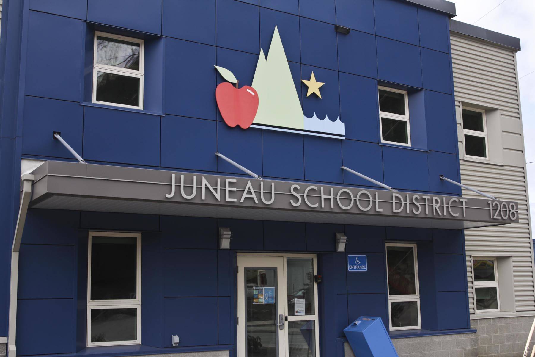 The Juneau School District building, March 20, 2020. (Michael S. Lockett | Juneau Empire)