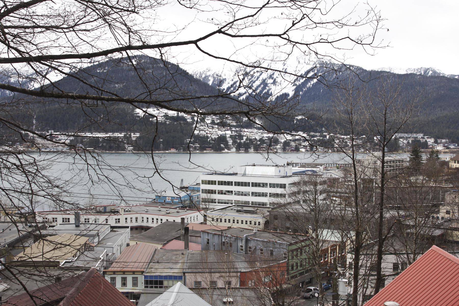Downtown Juneau is quiet in this March 20, 2020 photo. A City and Borough of Juneau website is tracking changes to businesses caused by COVID-19. (Michael S. Lockett | Juneau Empire)