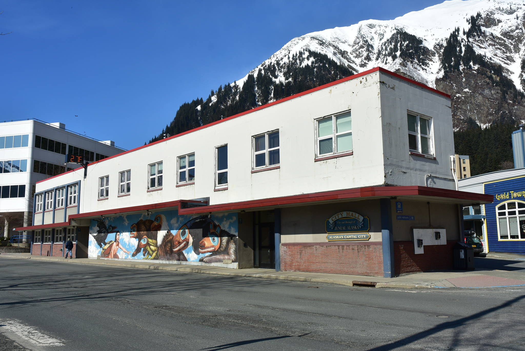 The City and Borough of Juneau Assembly Finance Committee voted down a property tax increase during a Wednesday night virtual meeting. (Peter Segall | Juneau Empire File)