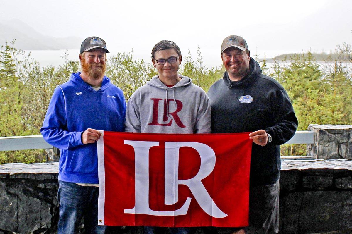 Micah Grigg, a Thunder Mountain High School graduate, will be swimming for Lenoir Rhyne University in North Carolina in the fall, signing with the school’s team this spring. (Courtesy photo | Micah Grigg)
