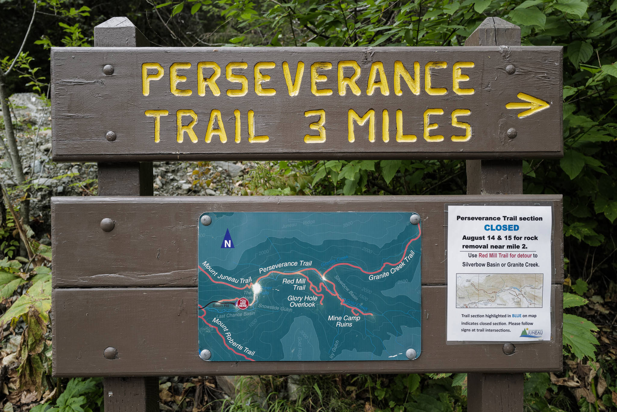 Perseverance Trail on Wednesday, Aug. 14, 2019. (Michael Penn | Juneau Empire File)