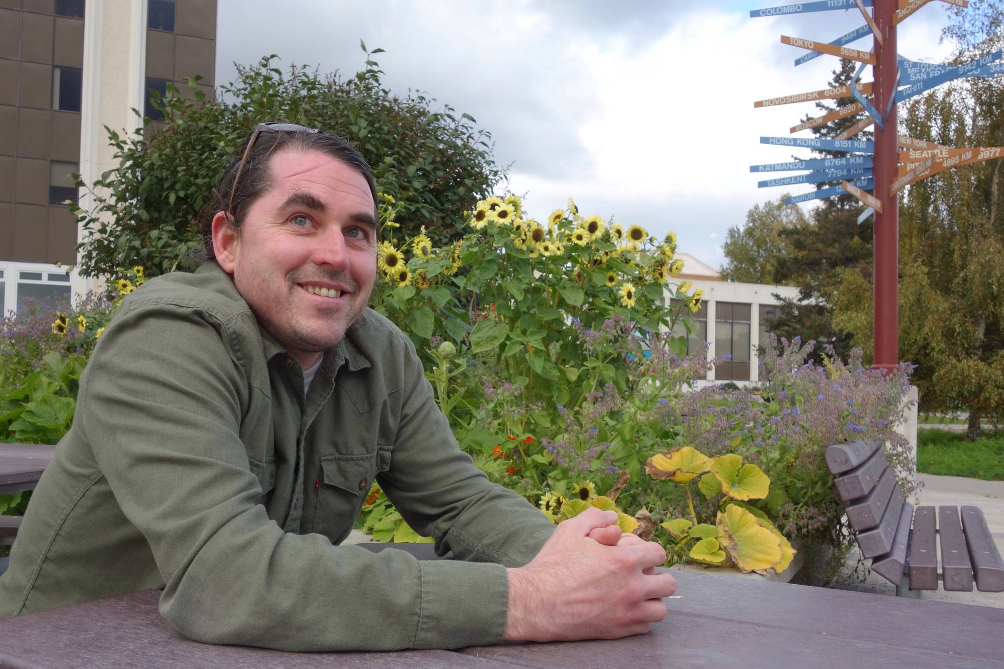 University of Alaska Fairbanks researcher Ben Jones smiles during a recent interview on the Fairbanks campus. (Courtesy Photo / Ned Rozell)