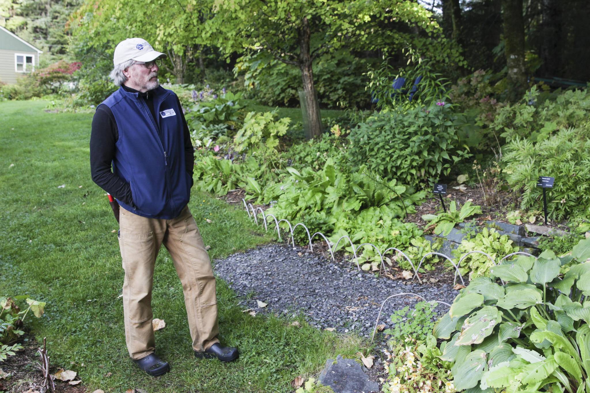 Michael S. Lockett / Juneau Empire Jensen-Olson Arboretum’s longtime manager, Merrill Jensen, is retiring after 13 years guiding and shaping the space.