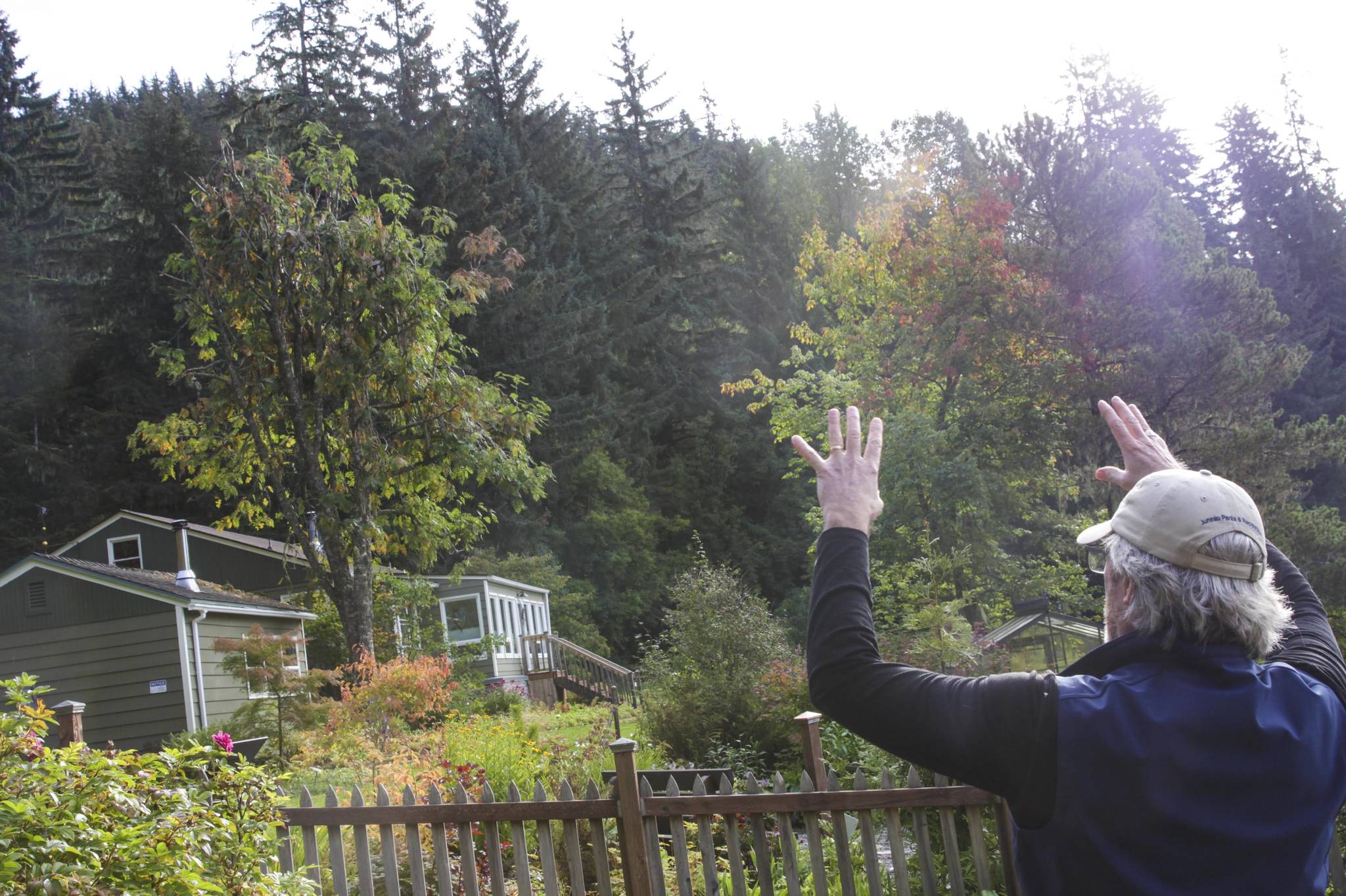 Jensen-Olson Arboretums long term manager, Merrill Jensen, is retiring after 13 years guiding and shaping the space. (Michael S. Lockett / Juneau Empire)