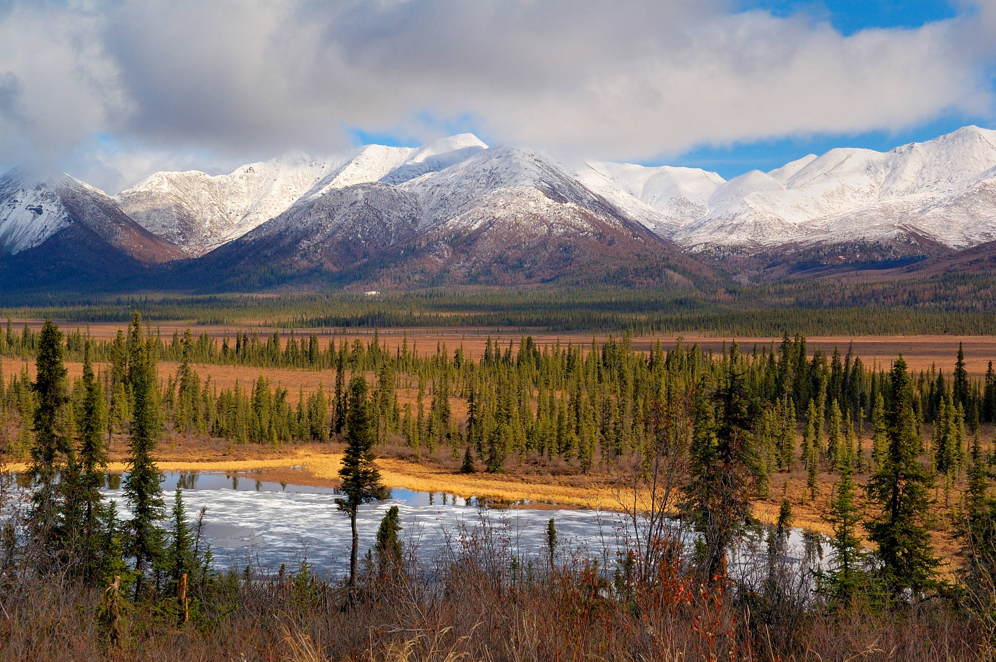 This March 2010 photo shows the view from Dead Dog Hill at Wrangell-St. Elias National Park and Preserve. (Courtesy Photo / Bryan Petrtyl, National Park Service)