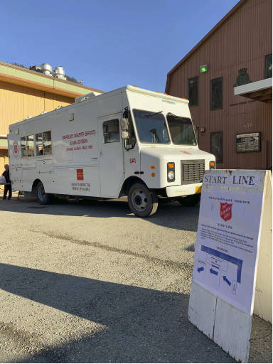 Courtesy Photo / Salvation Army 
The Salvation Army, supported by the United Way of Southeast Alaska and local restaurants, will be providing Thanksgiving dinner to anyone who needs one from their food truck on Nov. 26, 2020.
