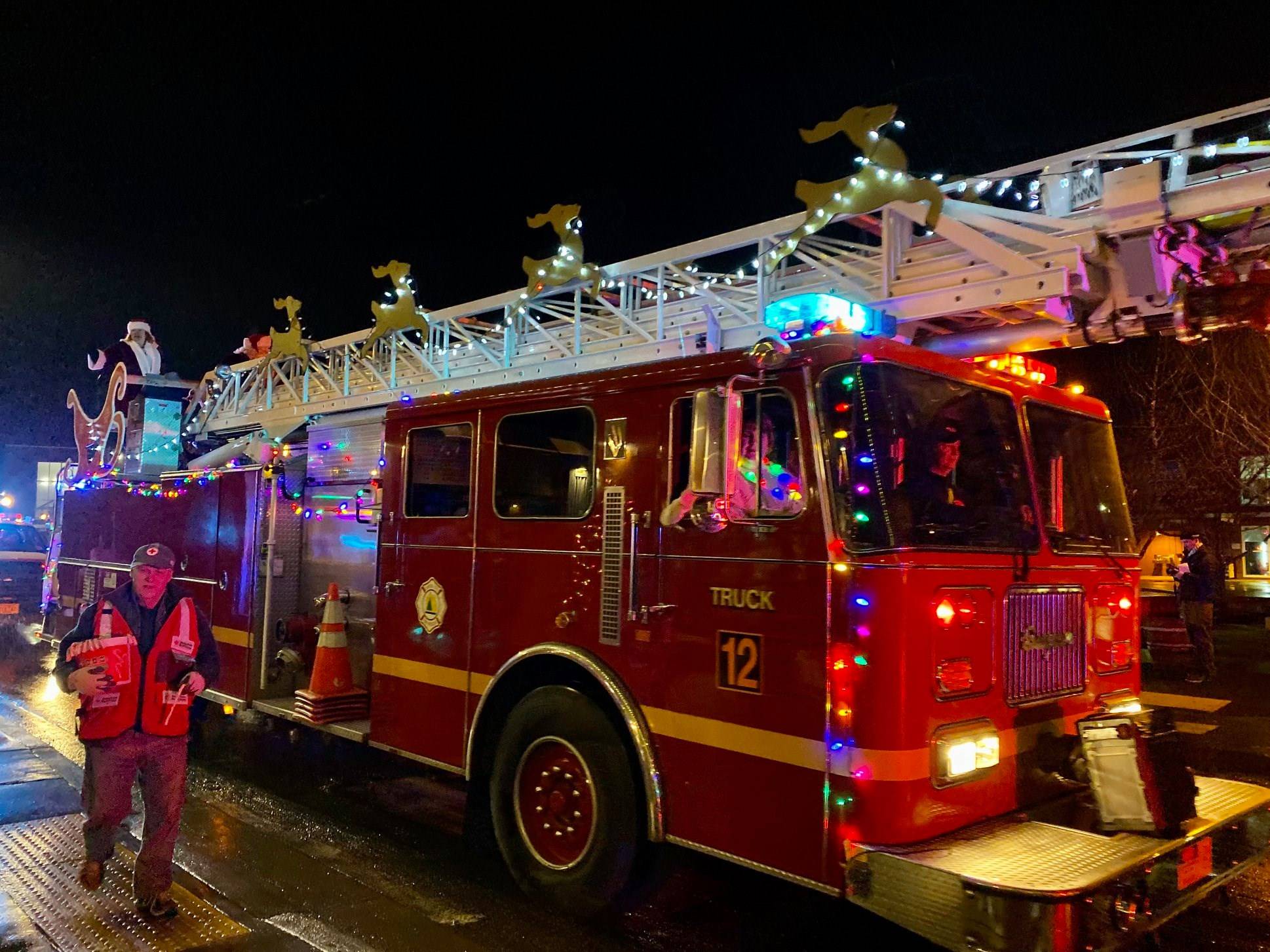 Capital City Fire/Rescue will be escorting their Clauses around Juneau this year, with some slight modifications to the annual tradition. (Courtesy photo / City and Borough of Juneau)