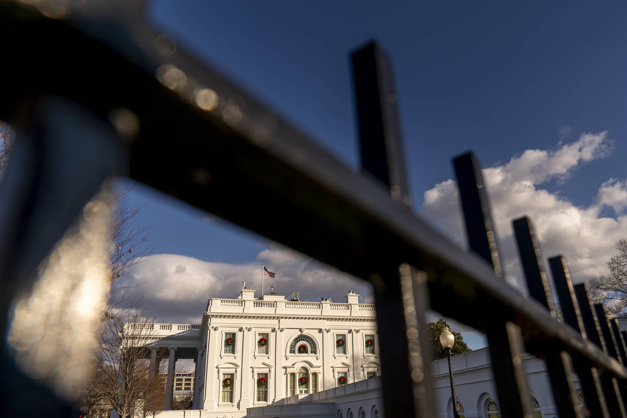 A view of the White House, Tuesday, Dec. 22, 2020, in Washington. (AP Photo / Andrew Harnik)