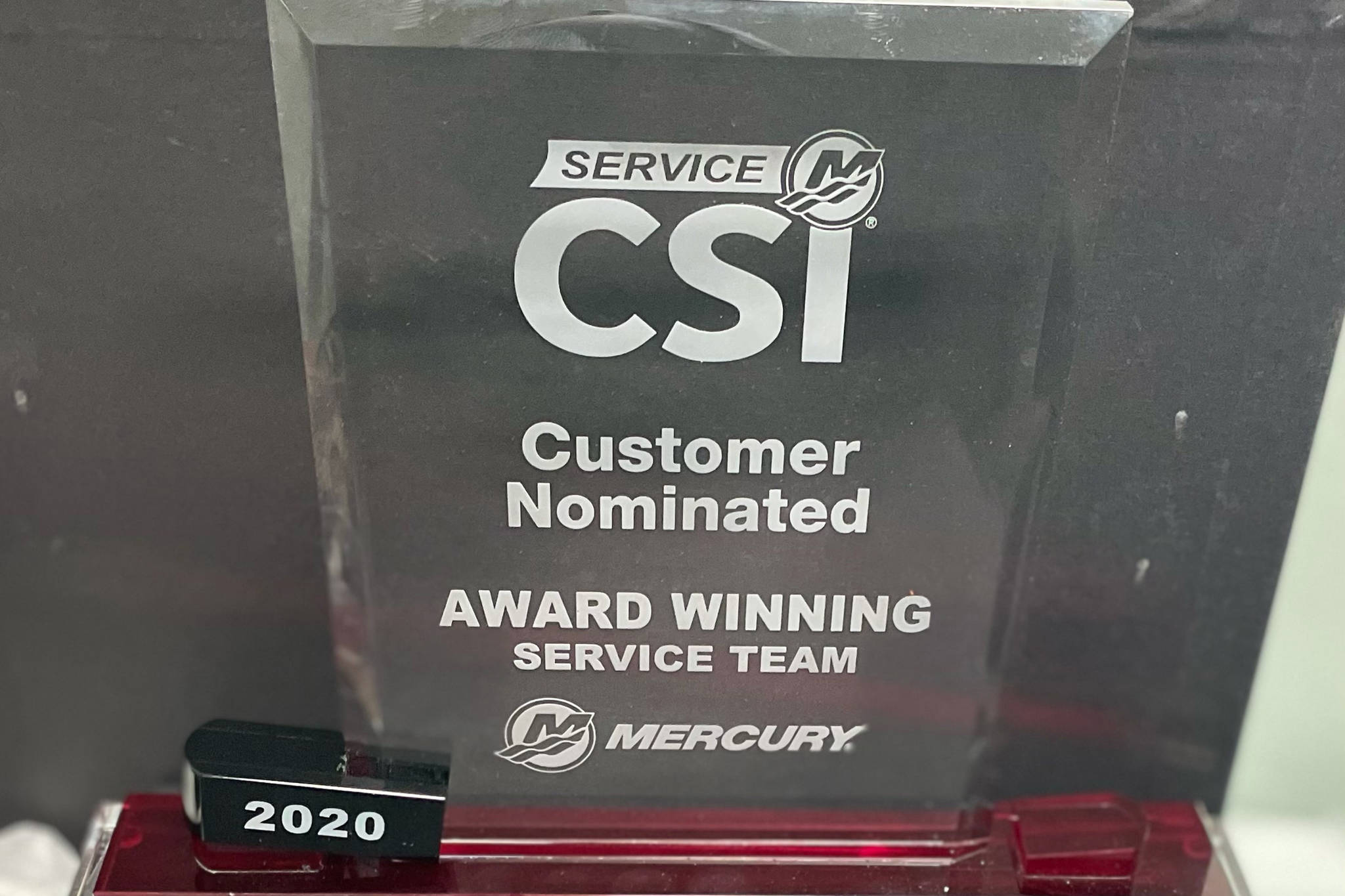 Willie’s Marine of Juneau is one of 252 businesses to earn a Mercury Marine Service Customer Satisfaction Index Award.  (Courtesy Photo / Derek Lofstrom )