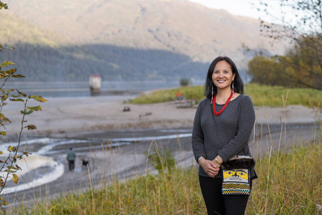 Lisa X’unyéil Worl was recently awarded the Carla Timpone Award for Activism from the Alaska Women’s Lobby for her work in the education system. (Courtesy photo / Konrad Frank)
