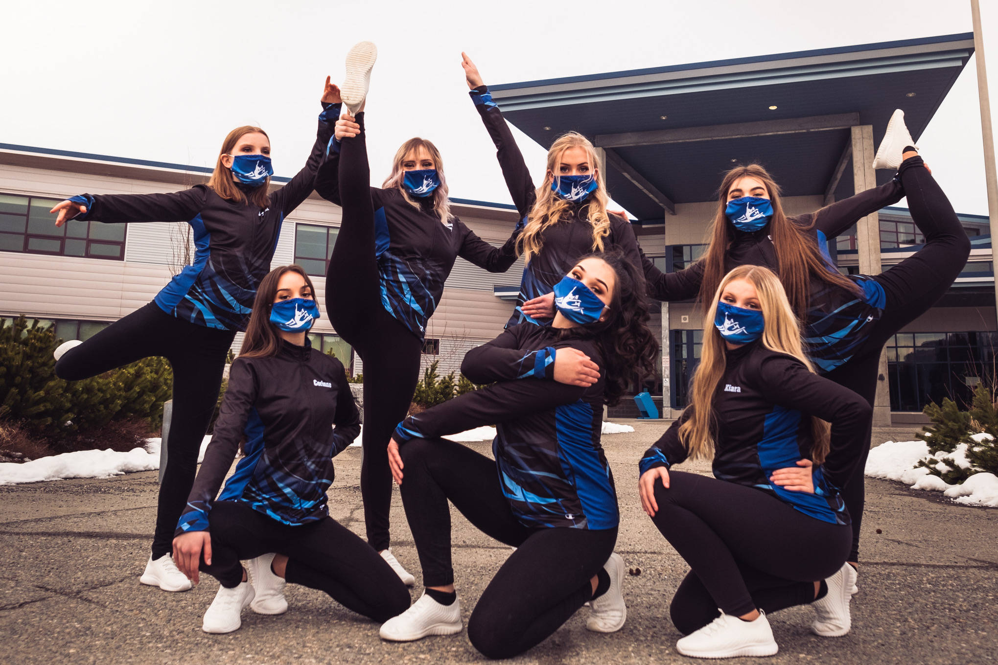 Courtesy photo / Sonny Mauricio 
The Thunder Mountain High School Dance Team, shown here, ended their season with a superior-rated performance at their regional tournament.