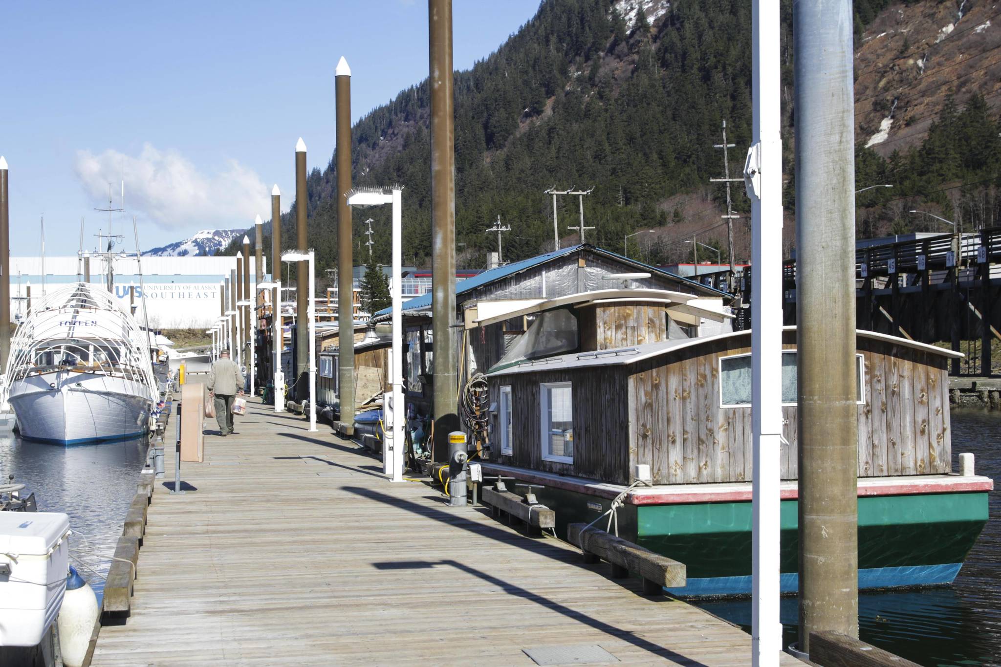 A proposal to the Docks and Harbors board to double residency fees for live-aboard residents of Juneau’s harbors have rankled many. (Michael S. Lockett / Juneau Empire)