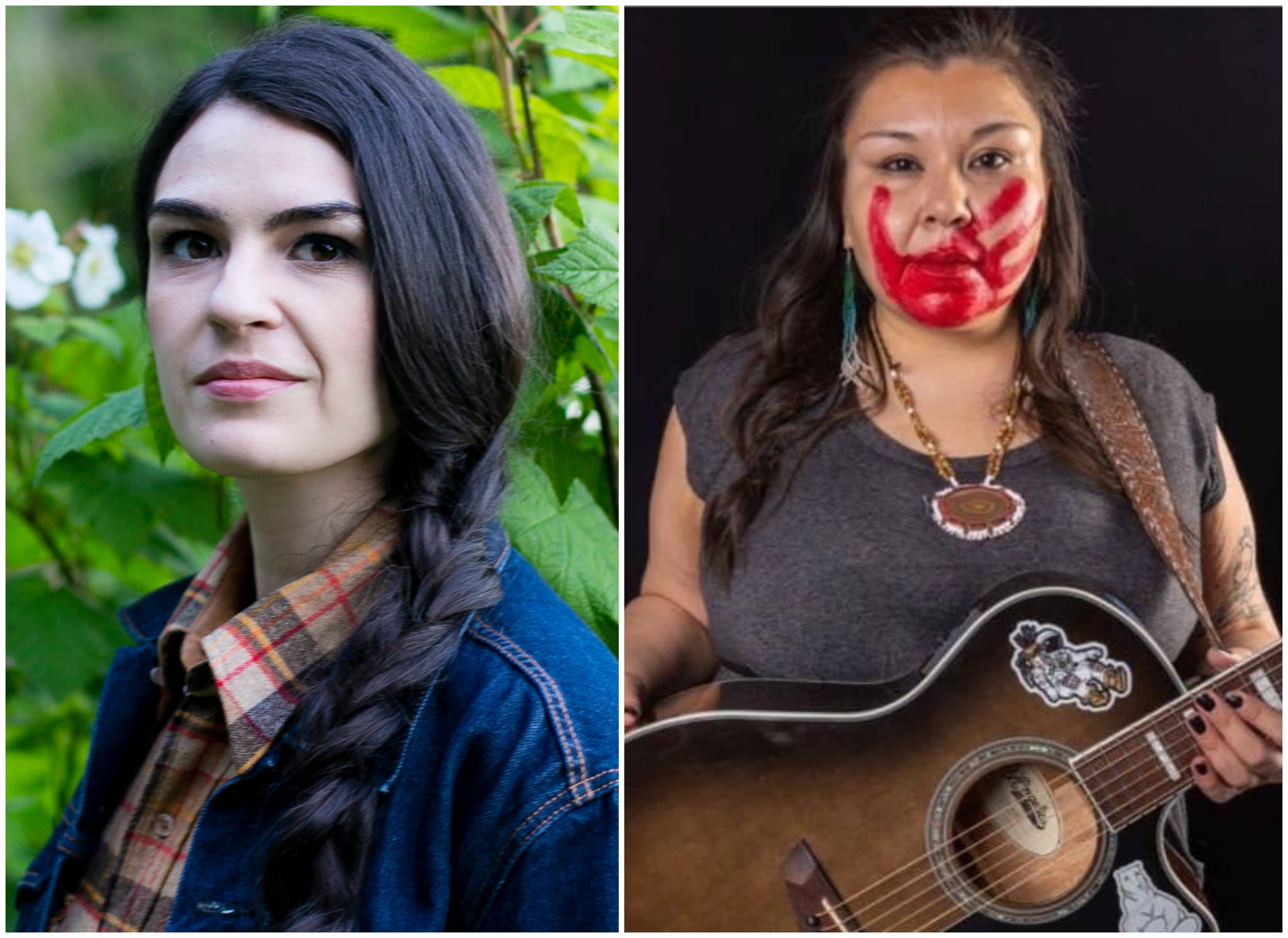 Annie Bartholomew and Witty Youngman will each perform in an upcoming virtual concert hosted by Perseverance Theatre on Friday, May 7. The concert is the second in a series highlighting performers from throughout the state. (Courtesy Photos)