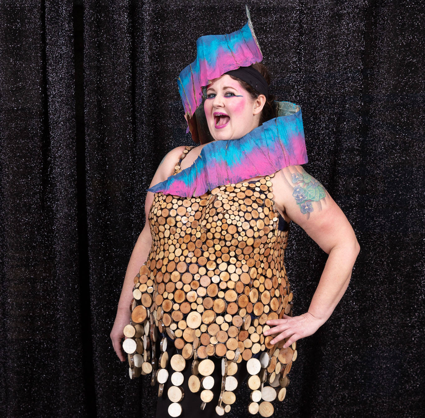 Courtesy Photo/Ron Gile
Wearable Art 2021 is newly reimagined and features a variety of pandemic-safe activities. At last year’s event, “La Fauna et La Flore” by Jessica Sullivan and modeled by Jesse Riessenberger earned the third-place juror’s award at Wearable Art 2020: Joie de Vivre.