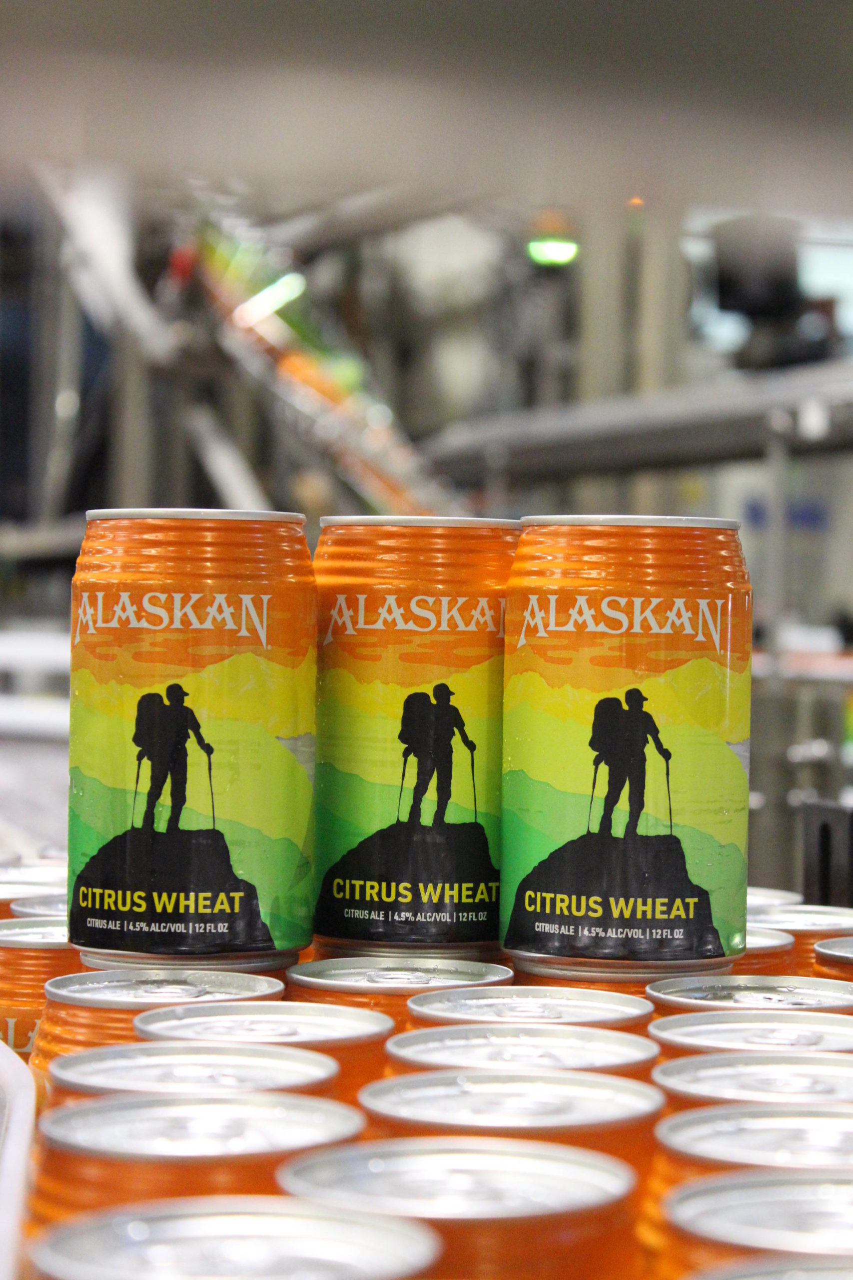 Alaskan Brewing Company recently won an award for the art on their newly-released Citrus Wheat ale. (Courtesy photo / Alaskan Brewing)