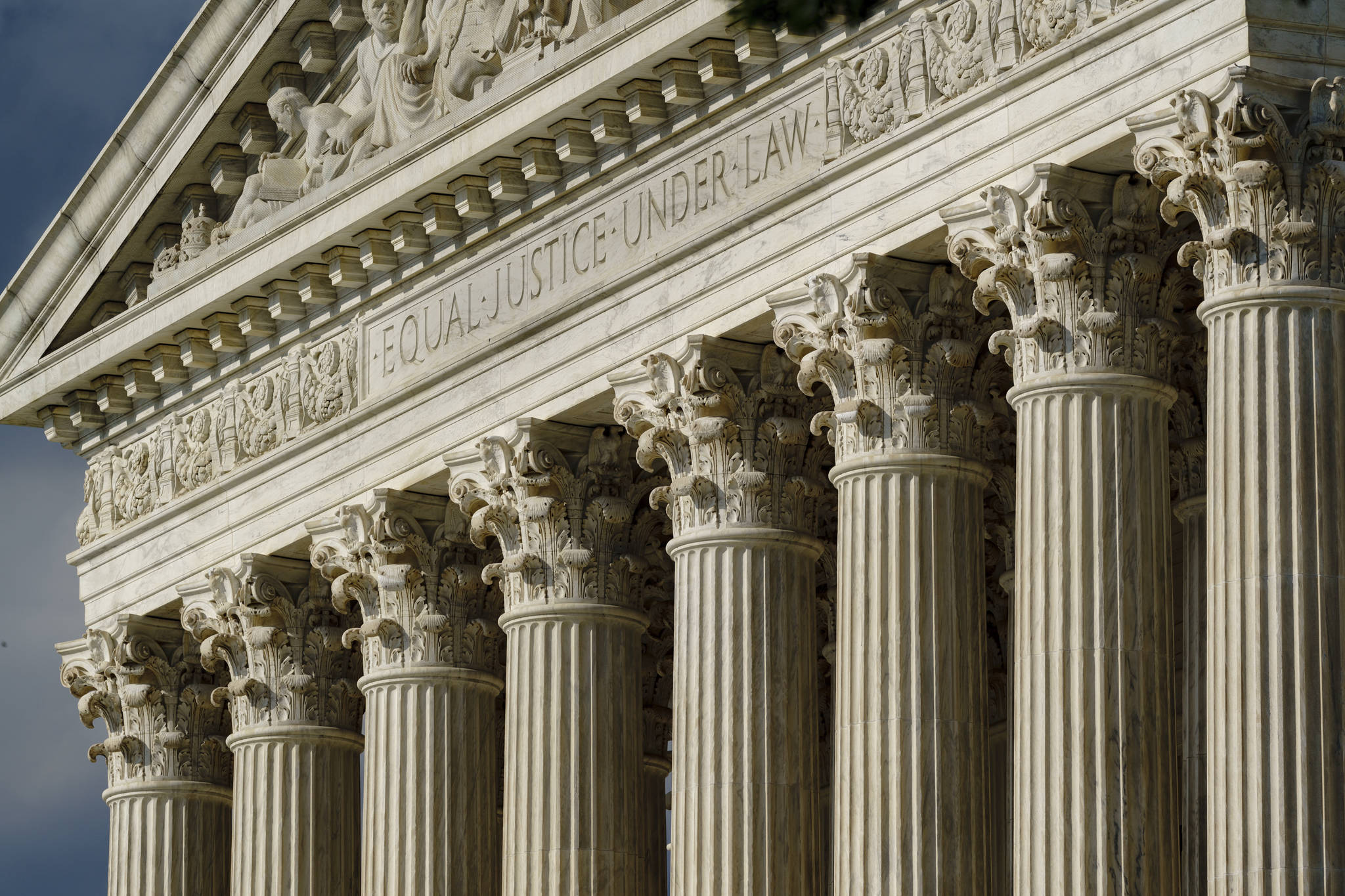 This photo shows the Supreme Court in Washington. (AP Photo / J. Scott Applewhite)