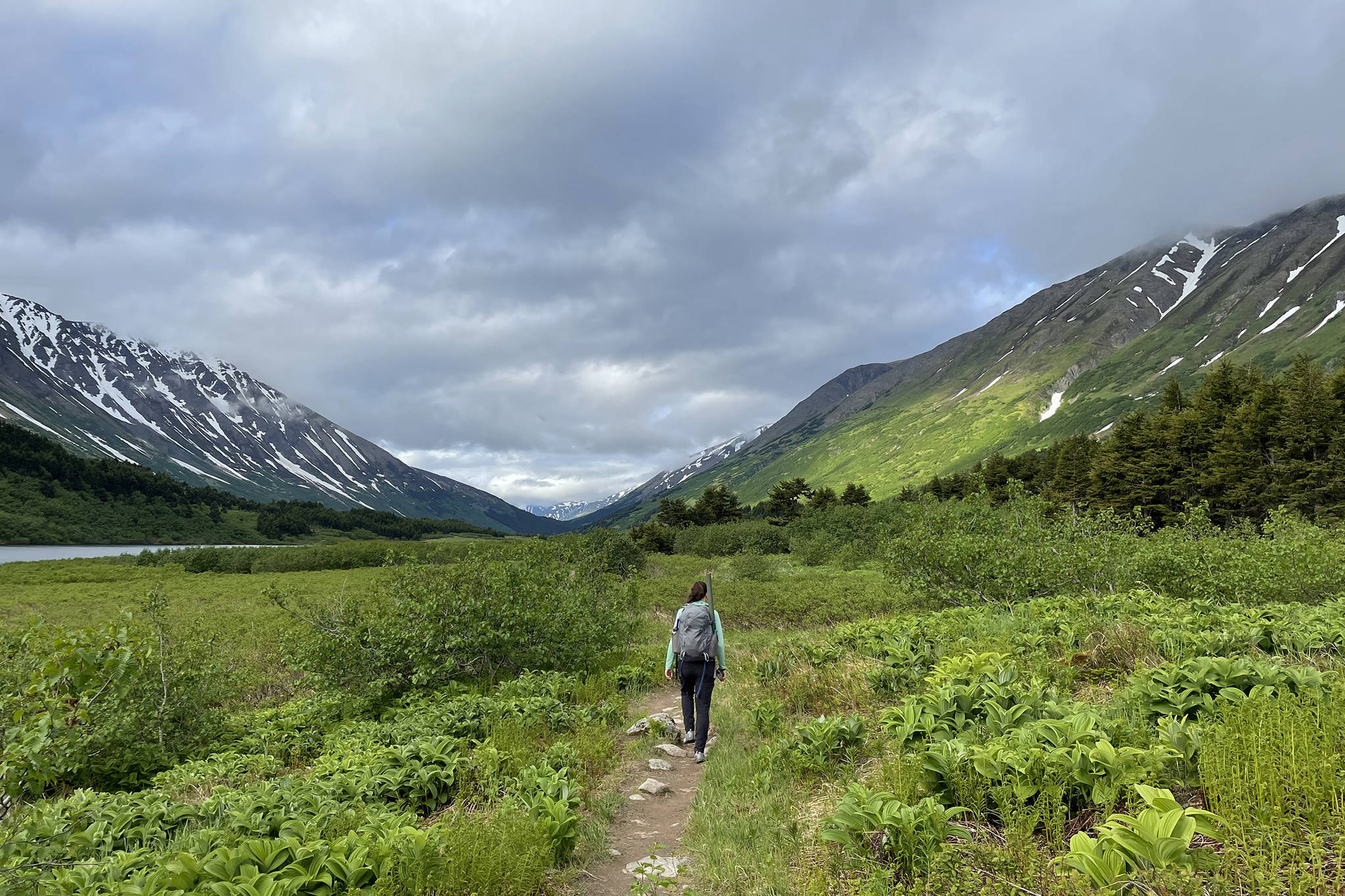 Backpackers often want seclusion and peace, but with a trail comes company and the perception of too many people. 
(Jeff Lund / For the Juneau Empire)