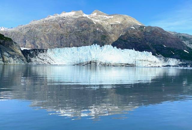 Marjorie Glacier reflection seen on July 20. (Courtesy Photo / Denise Carroll)